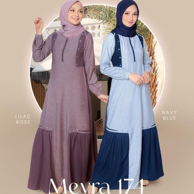 Terbaik Gamis Seply Meyra 174 Limited Edition