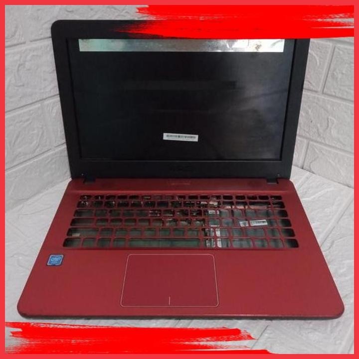 (BK SENS) KESING CASING BODY CASE LAPTOP ASUS X441 X441B X441N X441M X441S X441U MERAH ORI