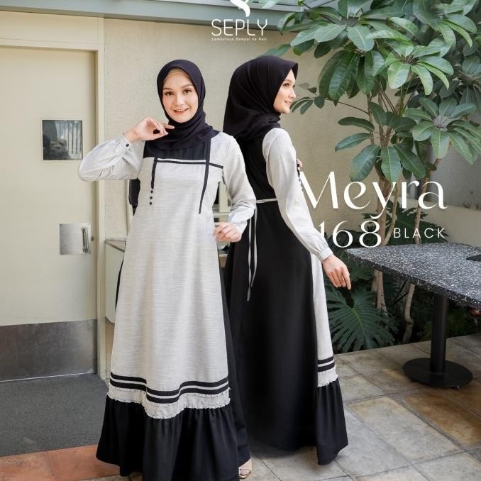 Big Sale Gamis Seply Meyra 168 Pengiriman Cepat
