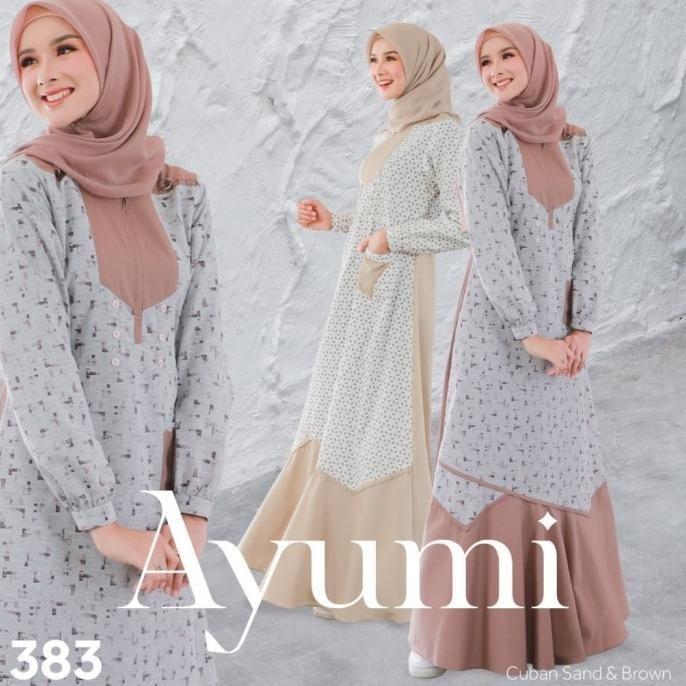 Terbaru Gamis Ethica Ayumi 383 Pengiriman Cepat