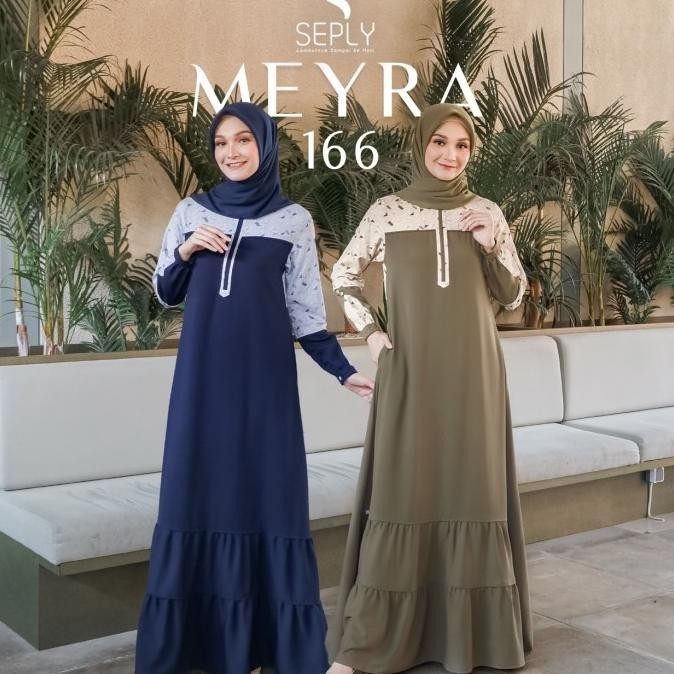 Sale Now Gamis Seply Meyra 166 Stok Terbatas