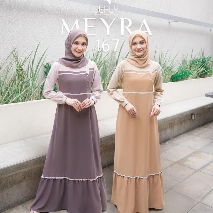 Terlaris Gamis Seply Meyra 167 Original