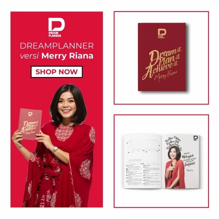 

Bagus Parsel Ramadan Dreamplanner Merry Riana Merah Special Edition Terlaris