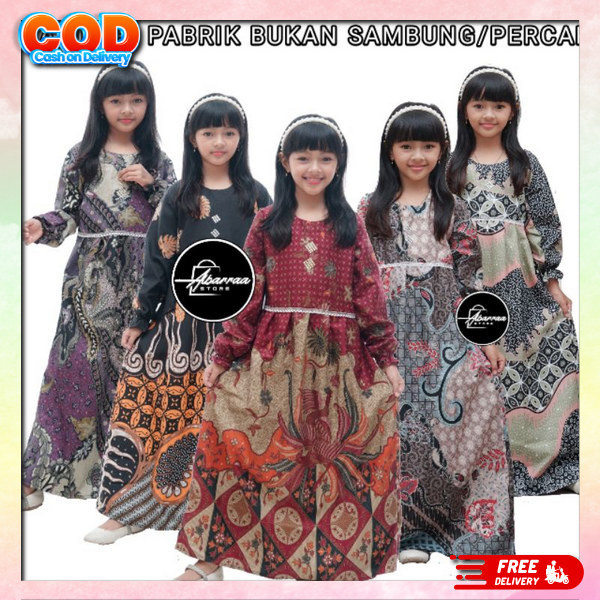 Ghamis Bajugamis Anak2 Perempuan Bahan Adem Gamis Ank Premium Ghamis Anak Tanggung 2024 Umur 11 12 T