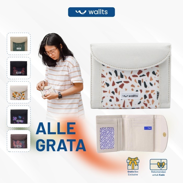 Dompet Lipat Wanita - Wallts Allegrata