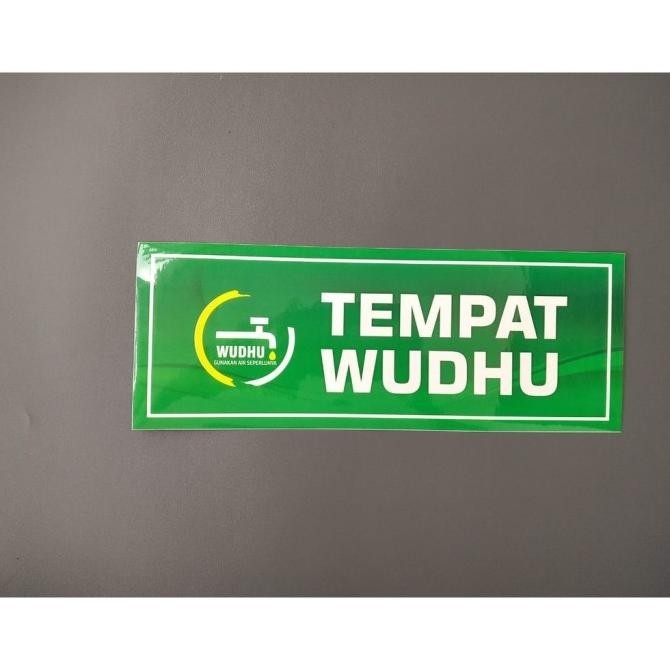 

$+$+$+$+] Sticker Tempat Wudhu | STIKER TEMPAT WUDHU DI MASJID/MUSHOLA