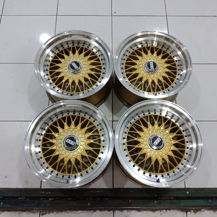 VELG RACING CELONG BBS RING 16 LEBAR 8,5 PCD 4X100/114 MODEL CELONG