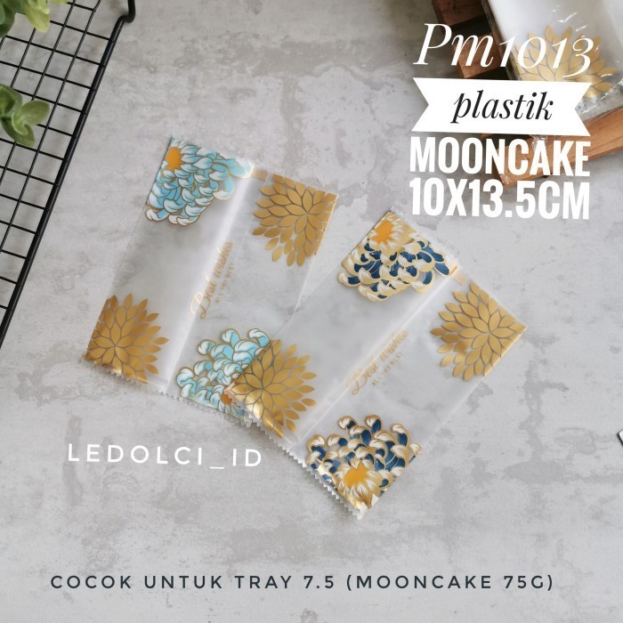 

/////] PLASTIK MOONCAKE KUE BULAN 50 GR - 100 GR 10x13.5 CM - PM1013