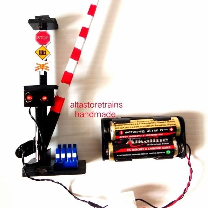 Miniatur Pintu Palang Kereta Pjl