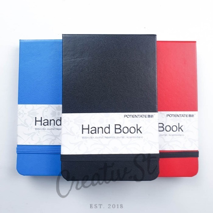 

Kusus Hari Ini Potentate Hand Book Watercolor Pad 90 X 140 Mm 300Gsm Trendi