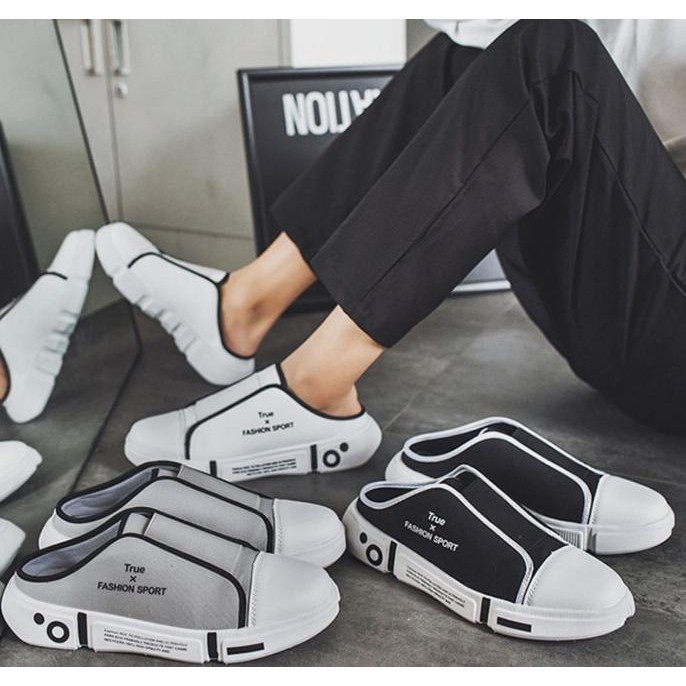 Sepatu Sandal Pria Cowok Import True Fashion Sport Keren Nyaman SP46