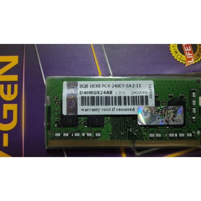 Sodimm Ddr4 8Gb Pc4-2666V Vgen Platinum