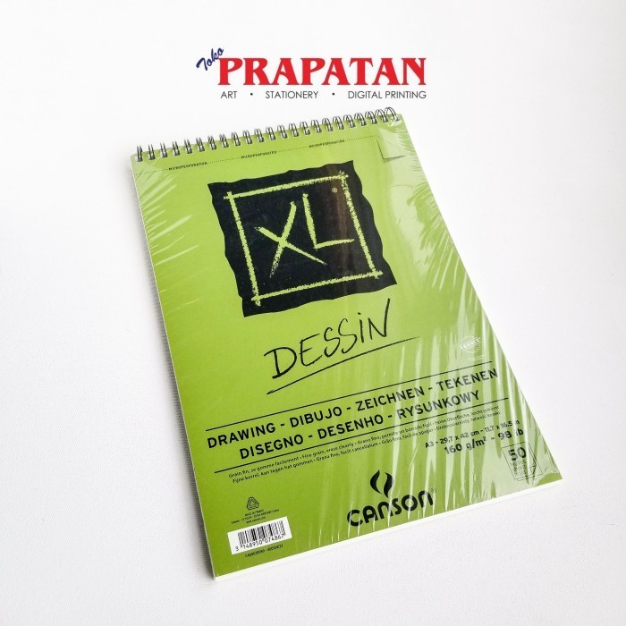 

Produk Canson Xl Dessin A3 / Drawing Pad Gilaa!!!