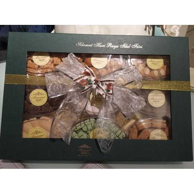 

~^~^~^] BAWEAN SWEETHEART BANDUNG 9 OVAL COOKIES HAMPERS LEBARAN IDUL FITRI