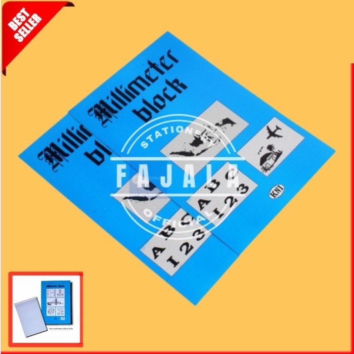 

Gilaa!!! Buku Milimeter Block A3 Kotak /Buku Arsitek & Sketsa Hot Sale