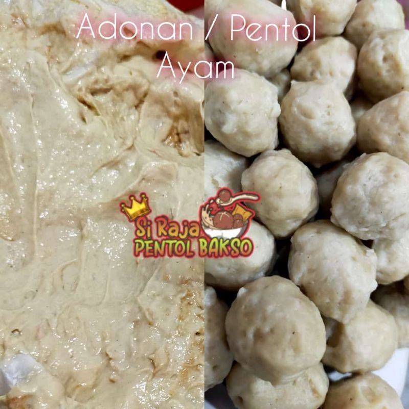 

Pentol Bakso MIX (sapi campur ayam), si raja Pentol Bakso