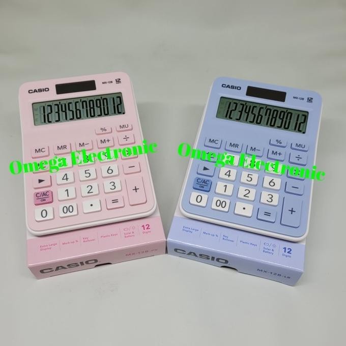 

Big Sale - Casio Calculator MZ-12S - Kalkulator Meja Office MZ 12S - Hitam ~