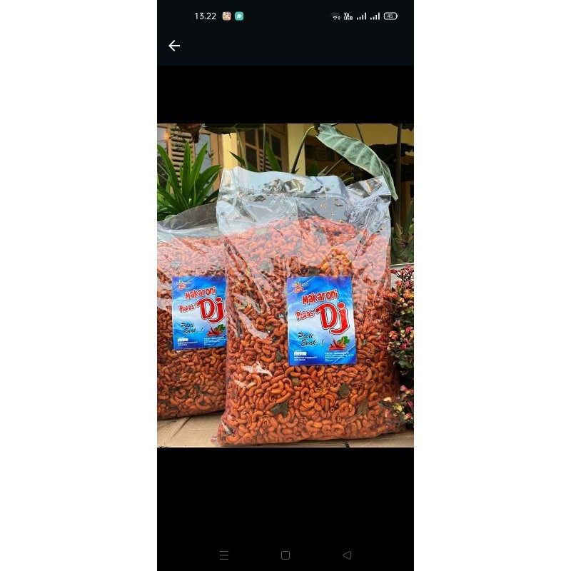 

Makroni daun jeruk/makroni DJ/makroni pedas