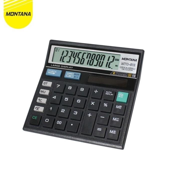 

New - MONTANA Calculator / Kalkulator Montana MTC 512/ 12 Digits !