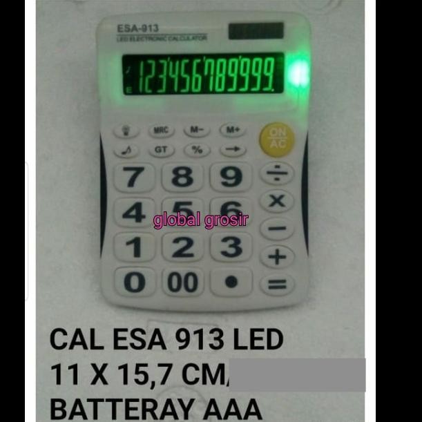 

Best! KALKULATOR ESA 913 LED 12 DIGIT !
