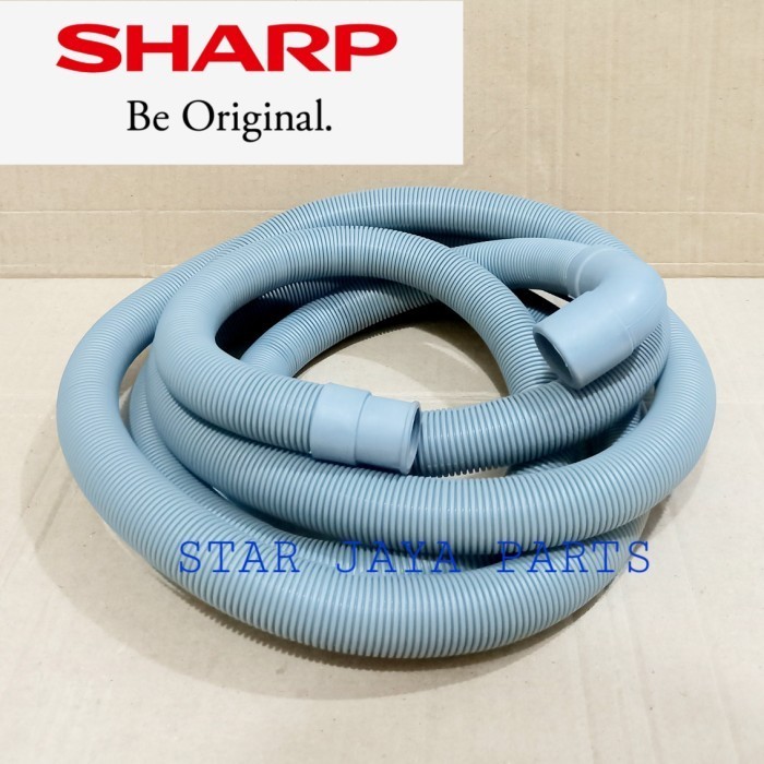 Sharp Front Loading 3 meter selang pembuangan mesin cuci