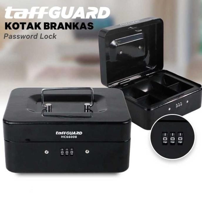 Brankas Pin Password Angka Kotak Uang Dokumen Safe Cash Box Mini