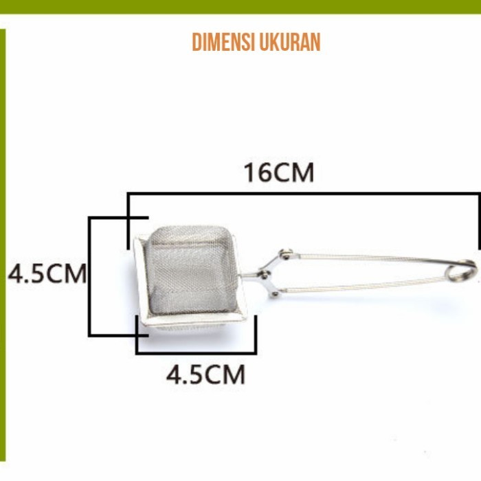 

Cube Stainless Stell 304 Food Grade Filter Tea Infuser Diameter 4,5 Cm