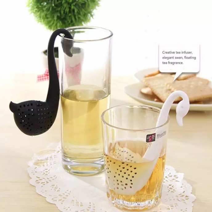 

Strainer Swan Filter Tea Infuser Saringan Teh Angsa 6,0 X 3,0 X 13 Cm
