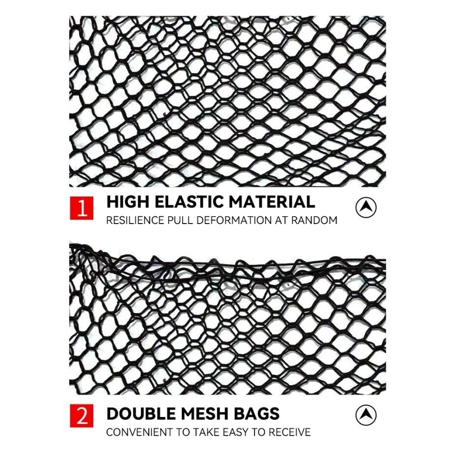 Jaring Bagasi 2 Lapis Tebal / Net Bagasi Mobil Universal Cargo Net