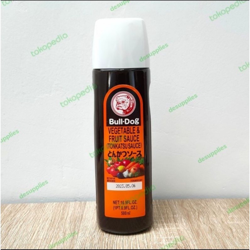 

Bulldog Tonkatsu Sauce 500ml - Saus Bull-Dog Katsu Okono Takoyaki Okonoyaki
