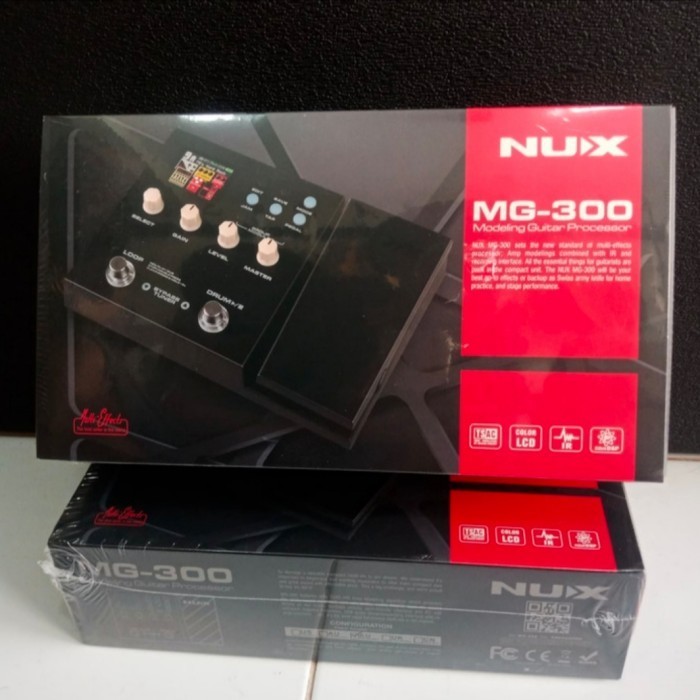 Efek Gitar Nux Mg 300/ Nux Mg300 Garansi Res