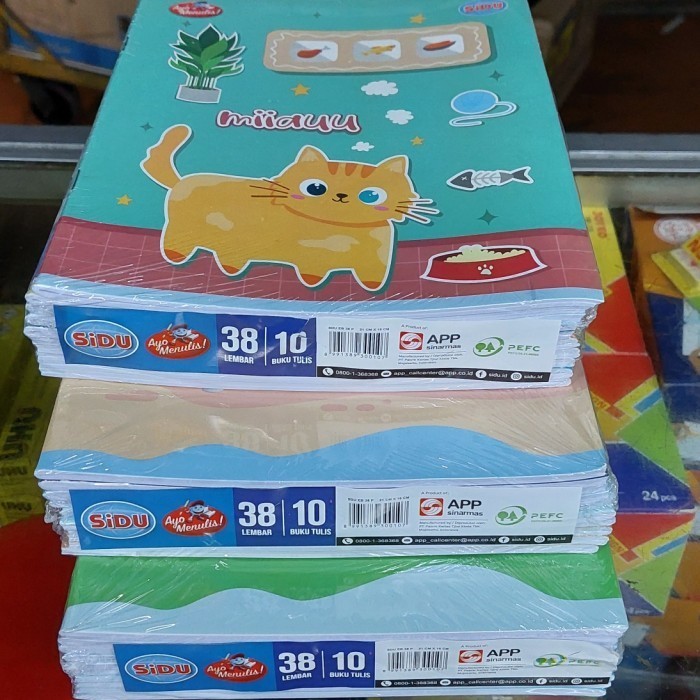 

Terlaris Sidu Buku Tulis Isi 38 Lembar Limited