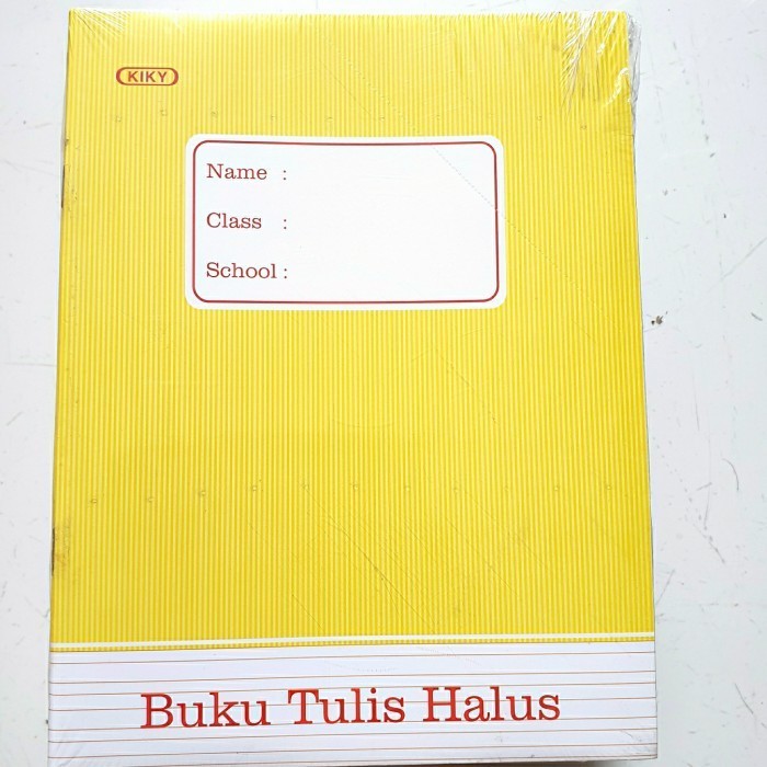 

Star Buku Tulis Halus / Garis Tiga Kiky 38 Lembar Hemat