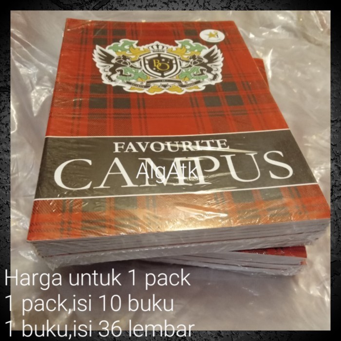 

Mantap Buku Tulis Campus 36 Lembar Bintang Obor Harga Untuk 1 Pack Terbatas