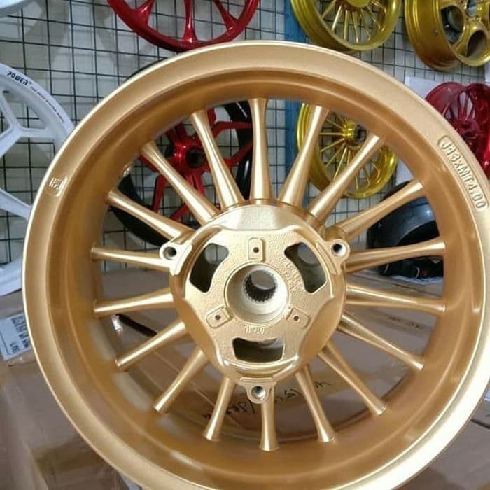Velg Racing Tapak Lebar POWER NMAX 155 2020 Classic P18 Gold Matte
