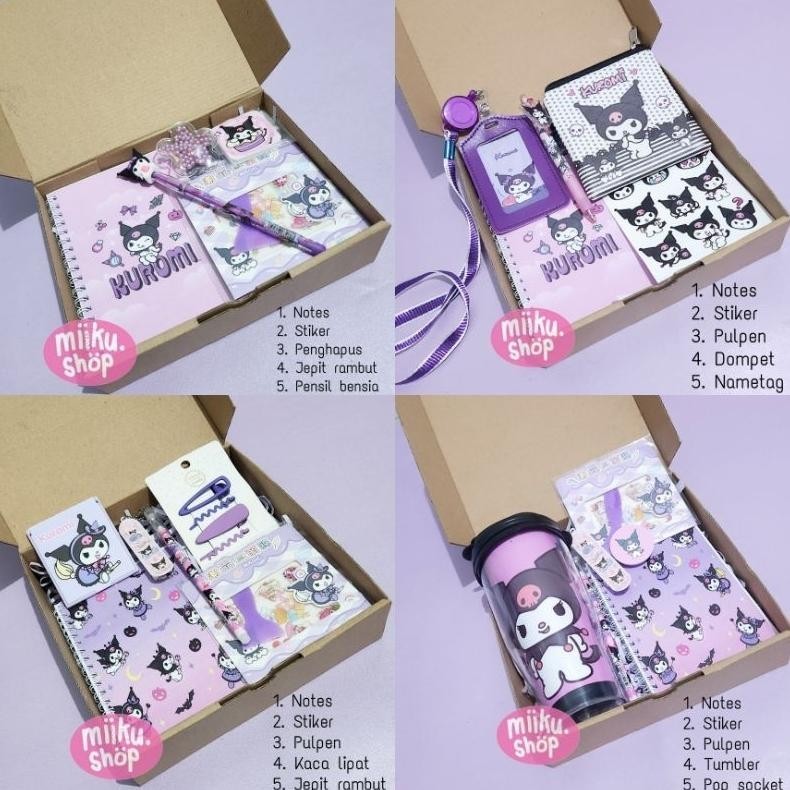 

BIRTHDAY GIFT HAMPERS SANRIO KARAKTER KUROMI