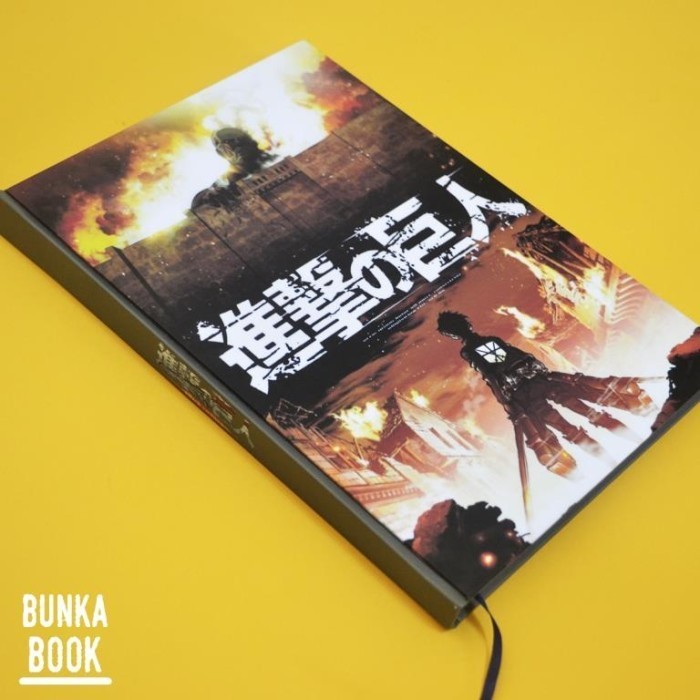 

Spesial Note Book Anime Shingeki No Kyojin Cover (A) Hardcover Diskon