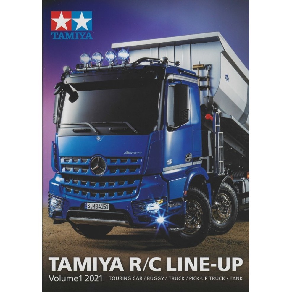 

64432 TAMIYA R/C LINE-UP VOL.1 2021 Eng (ini HANYA MAJALAH /KATALOG)