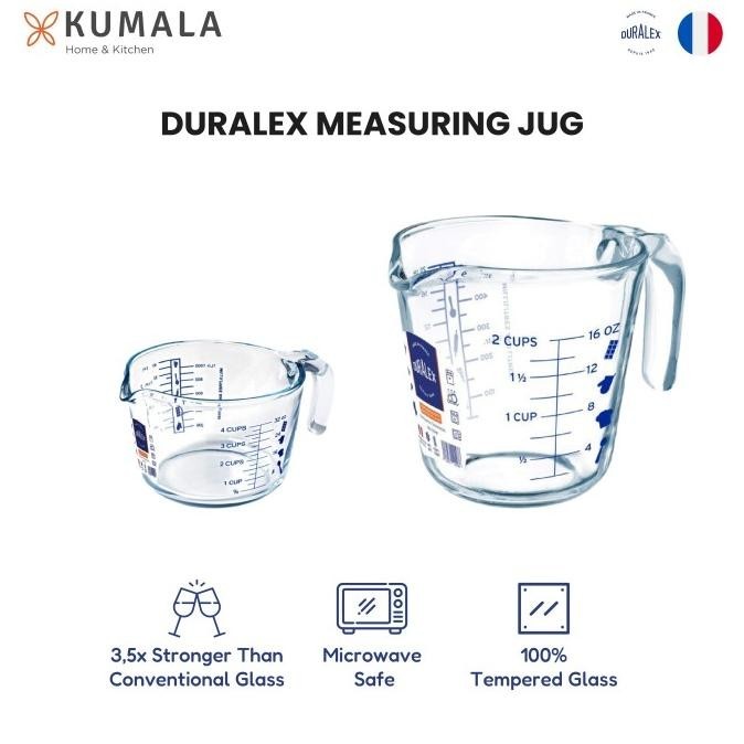 DURALEX MEASURING JUG - Gelas Teko Ukur Takar Kaca