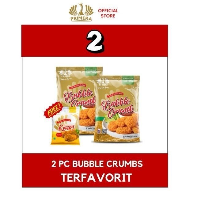 

Bundling 2 Bubble Crumbs Primera 500gr