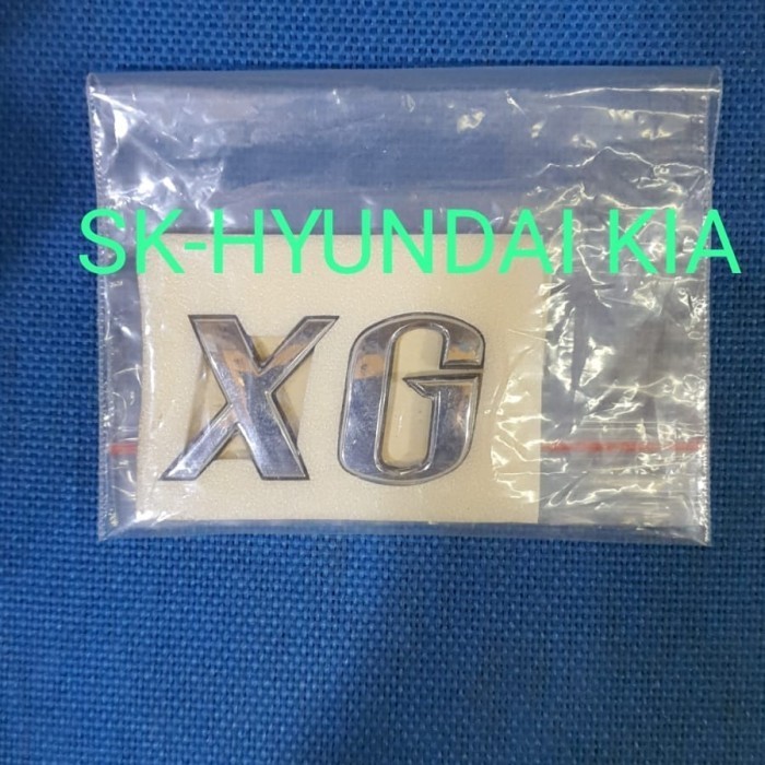 EMBLEM LOGO "XG"