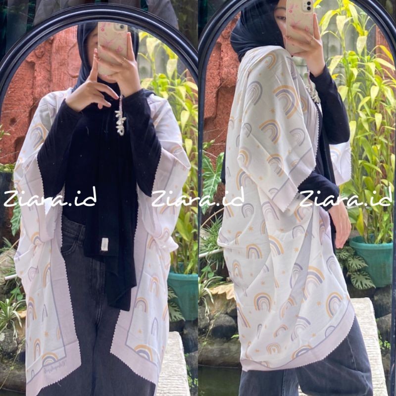 ZIARA.ID - OUTER SCARF PREMIUM BUNGA