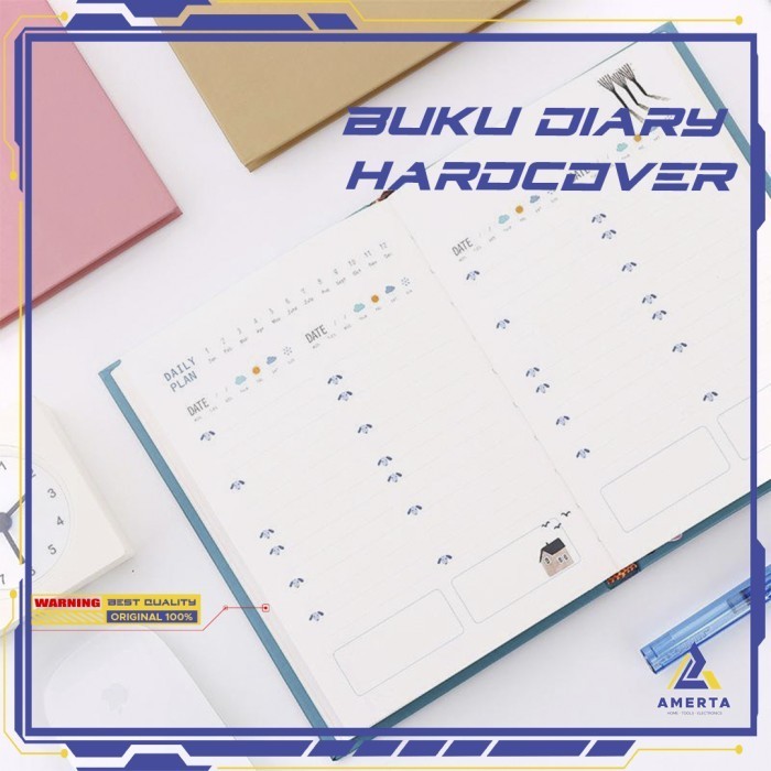 

Hari Ini Buku Diary 365 Hari Hardcover Skyblue Promo