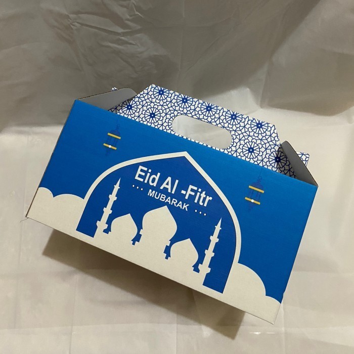 KARDUS/BOX/JINJING (30x20x15cm)HAMPERS LEBARAN PARCEL KUE IDUL FITRI 1