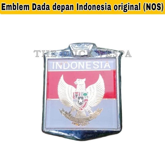 Emblem Logo Dada Depan Garuda indonesia ori NOS Vespa VGLA VGLB Kongo