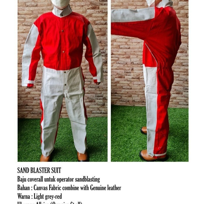 baju sandblasting / blasting suit / wearpack blasting suit