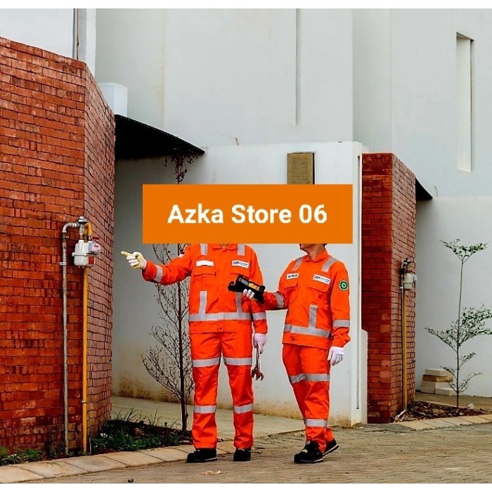 wearpack seragam perusahaan gas negara (PGN)