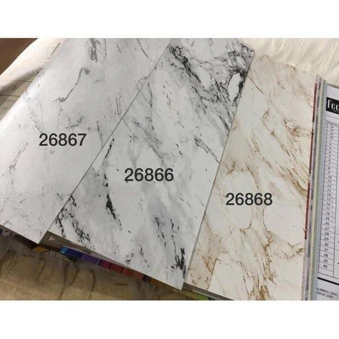 Wallpaper Dinding Murah Motif Marmer Granit Mewah 3D