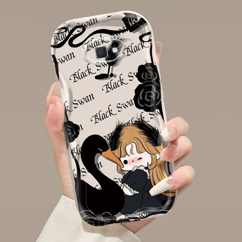 Casing Hp Samsung J7 Prime J7 Prime 2 J2 Prime Case lucu aestetik Kesing HP Gaya dongeng gelap Softc