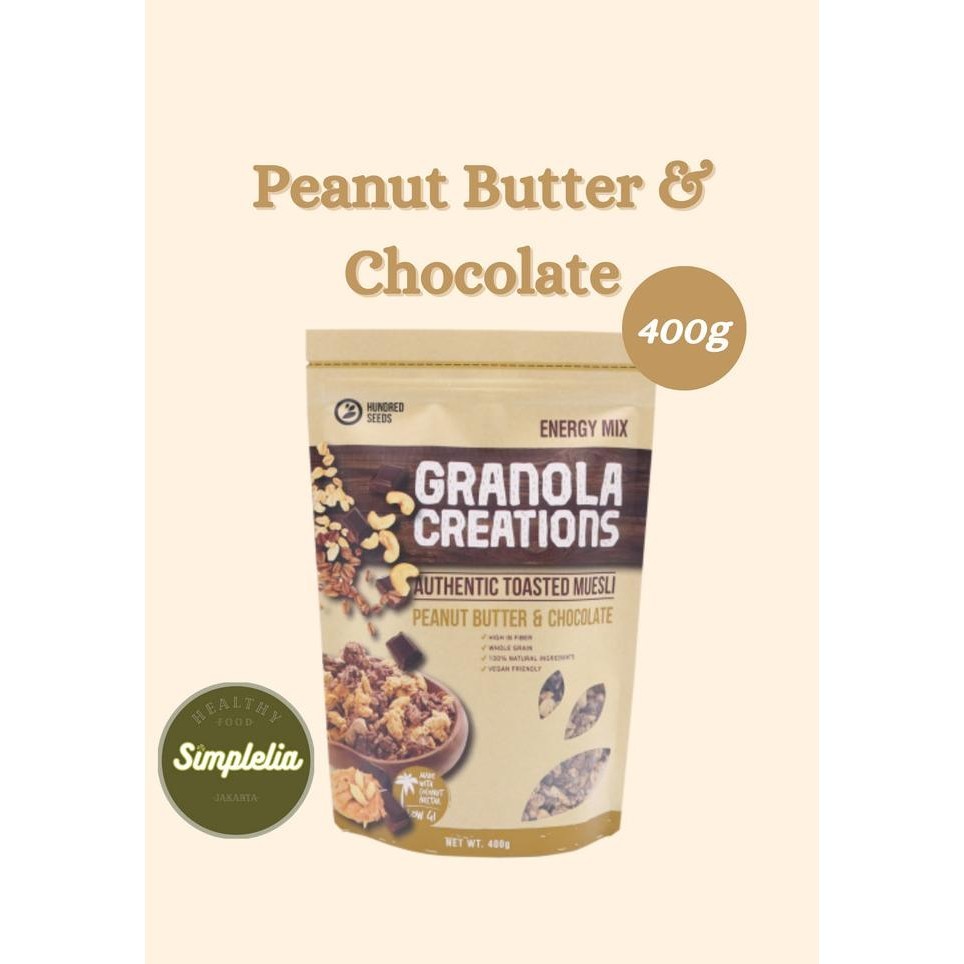 

Granola Creation 400Gr - Peanut Butter & Chocolate (Ready Stock)